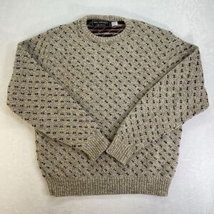 Vintage Grandpa VAN HEUSEN Sportswear Sweater Sz‎ L wool blend
